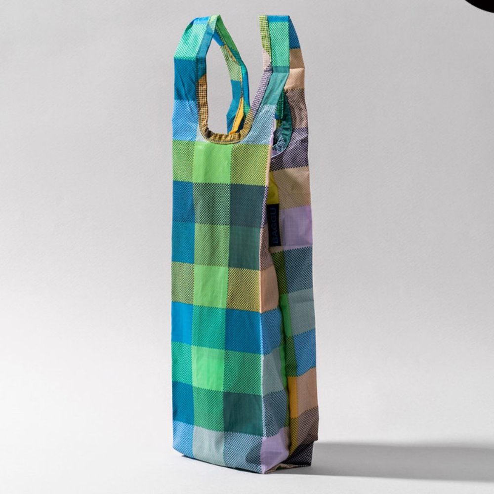 NWOT Wine Baggu - Madras No.3